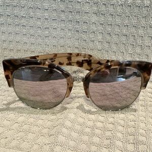 DIFF Eyewear Stella Himalayan Tortoise Polarized Sunglasses